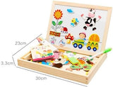 Digital Shape Drawing Wooden Board For Kids